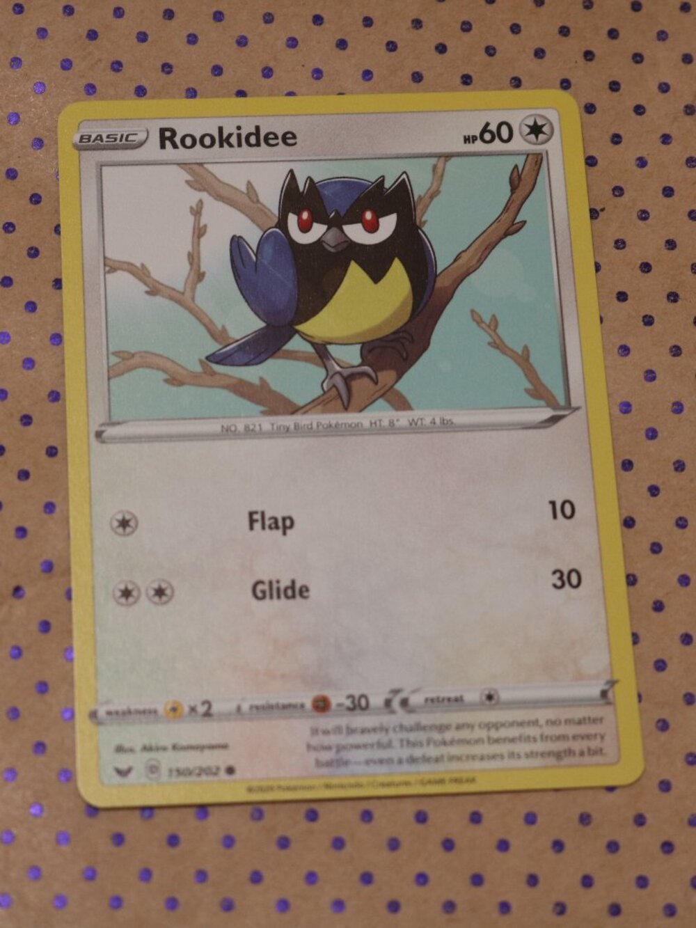 Rookidee 150/202 Pokemon Card (2020)